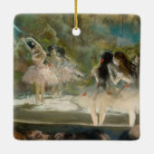 Edgar Degas - Ballet aan de Parijse opera Keramisch Ornament (Achterkant)