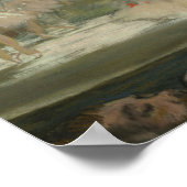 Edgar Degas - Ballet aan de Parijse opera Poster (Hoek)