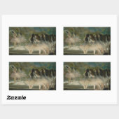 Edgar Degas - Ballet aan de Parijse opera Rechthoekige Sticker (Vel)