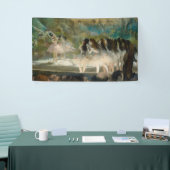 Edgar Degas - Ballet aan de Parijse opera Spandoek (Beurs)