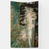 Edgar Degas - Ballet aan de Parijse opera Spandoek (Verticaal)