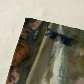 Edgar Degas - Ballet aan de Parijse opera Strandlaken (In situ)