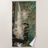 Edgar Degas - Ballet aan de Parijse opera Strandlaken (Voorkant)