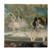 Edgar Degas - Ballet aan de Parijse opera Tegeltje (Voorkant)