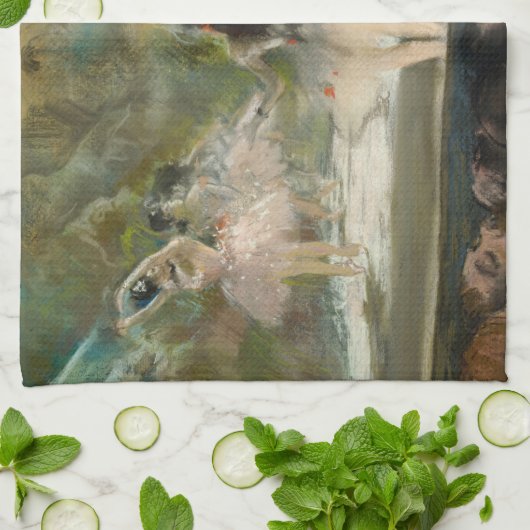 Edgar Degas - Ballet aan de Parijse opera Theedoek (Gevouwen)