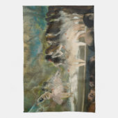 Edgar Degas - Ballet aan de Parijse opera Theedoek (Verticaal)
