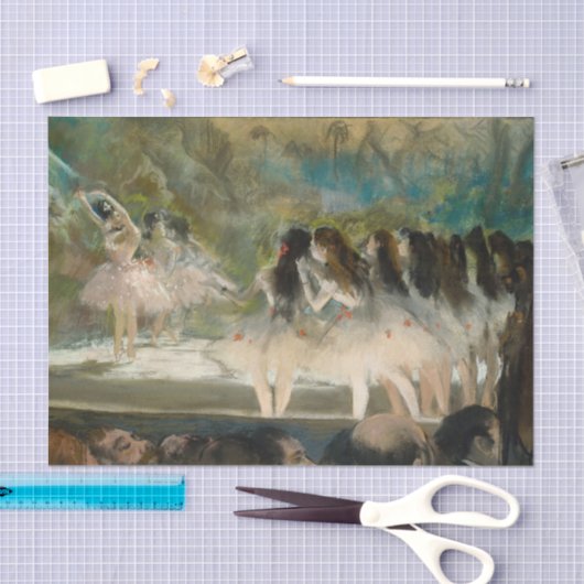 Edgar Degas - Ballet aan de Parijse opera Tissuepapier (Craft)