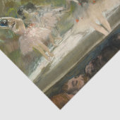 Edgar Degas - Ballet aan de Parijse opera Tissuepapier (Detail)
