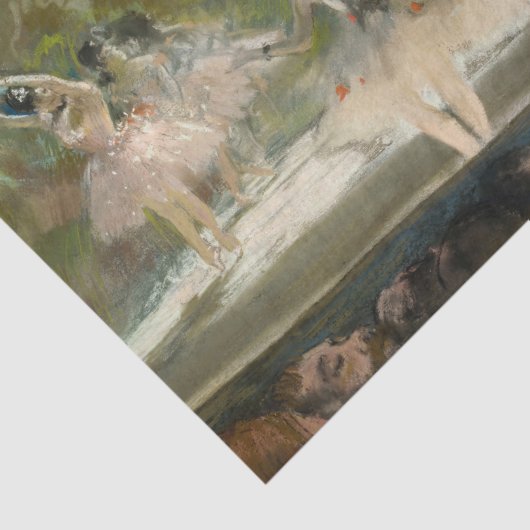 Edgar Degas - Ballet aan de Parijse opera Tissuepapier (Detail)