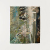 Edgar Degas - Ballet aan de Parijse opera Wandkleed (Voorkant)