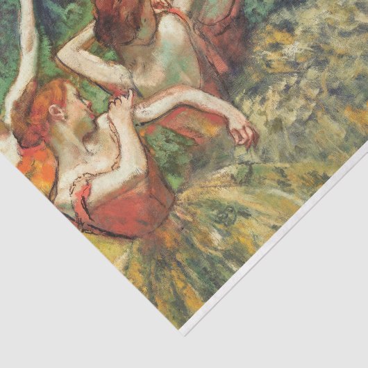 Edgar Degas Ballet Ballerina Art Print Tissuepapier (Detail)