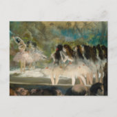 Edgar Degas - Ballet bij de Parijse Opera Briefkaart (Voorkant)
