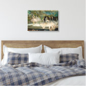 Edgar Degas - Ballet bij de Parijse Opera Canvas Afdruk (Insitu (Slaapkamer))