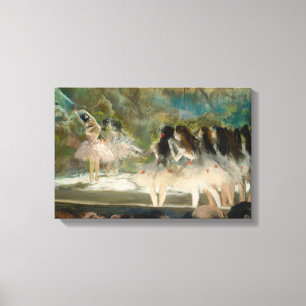 Edgar Degas - Ballet bij de Parijse Opera Canvas Afdruk