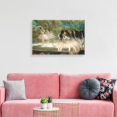 Edgar Degas - Ballet bij de Parijse Opera Canvas Afdruk (Insitu (Woonkamer))