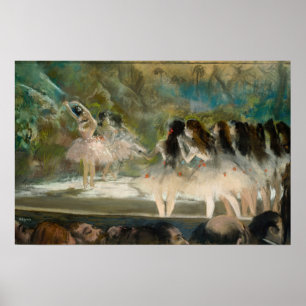 Edgar Degas - Ballet bij de Parijse Opera Poster