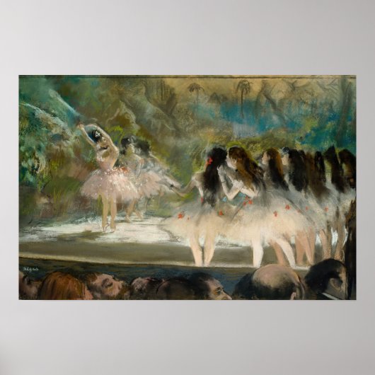 Edgar Degas - Ballet bij de Parijse Opera Poster (Voorkant)