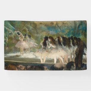 Edgar Degas - Ballet bij de Parijse Opera Spandoek