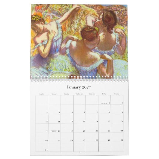 Edgar Degas Ballet Dancers 2011 Agenda Kalender (Jan 2027)