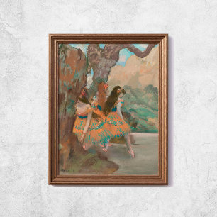 Edgar Degas Ballet Dancers Old Famous Art Wall Poster
