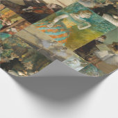 Edgar Degas Ballet Dancers schilderijen en tekenin Cadeaupapier (Hoek)