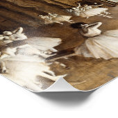 Edgar Degas - Ballet - repetitie op het podium Foto Afdruk (Hoek)