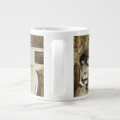 Edgar Degas - Ballet - repetitie op het podium Grote Koffiekop (Achterkant)