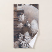 Edgar Degas - Ballet-repetitie over Stage Bad Handdoek (Handdoek)