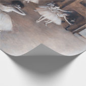 Edgar Degas - Ballet-repetitie over Stage Cadeaupapier (Hoek)