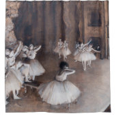 Edgar Degas - Ballet-repetitie over Stage Douchegordijn (Voorkant)