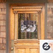Edgar Degas - Ballet-repetitie over Stage Raamsticker (Huis Deur)