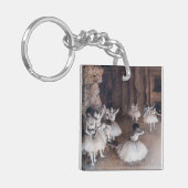 Edgar Degas - Ballet-repetitie over Stage Sleutelhanger (Voorkant Links)