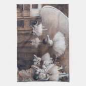 Edgar Degas - Ballet-repetitie over Stage Theedoek (Verticaal)