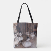 Edgar Degas - Ballet-repetitie over Stage Tote Bag (Achterkant)
