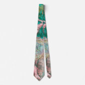 Edgar Degas Ballet Scene Impressionist Art Stropdas (Voorkant)