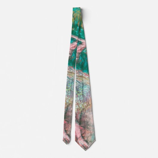 Edgar Degas Ballet Scene Impressionist Art Stropdas (Achterkant)