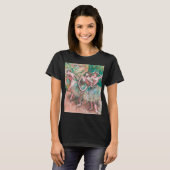 Edgar Degas Ballet Scene Impressionist Art T-Shirt (Voorkant volledig)