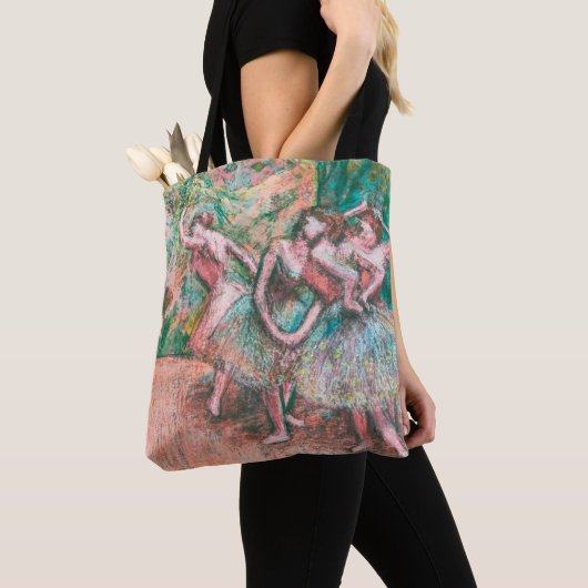 Edgar Degas Ballet Scene Impressionist Art Tote Bag (Dichtbij)