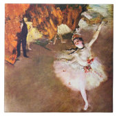Edgar Degas - Balletdansereschilderij Tegeltje (Voorkant)