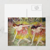 Edgar Degas - Balletdansers Briefkaart (Voorkant / Achterkant)