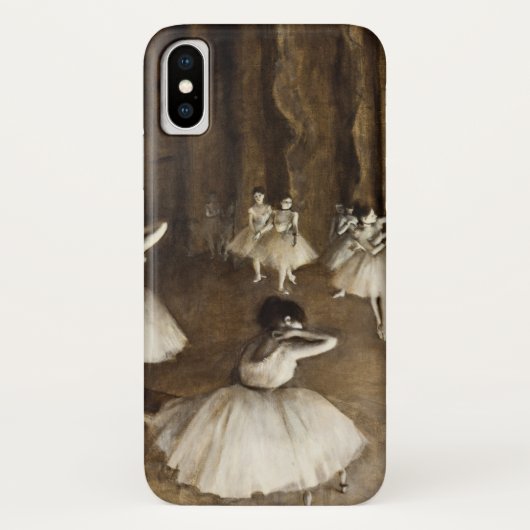 Edgar Degas - Balletherhaling op het podium Case-Mate iPhone Case (Achterkant)