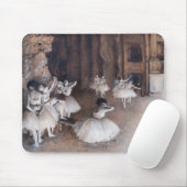 Edgar Degas - Balletherhaling op het podium Muismat (Met muis)