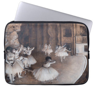 Edgar Degas - Balletrepetitie op het podium Laptop Sleeve