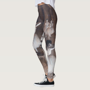 Edgar Degas - Balletrepetitie op het podium Leggings