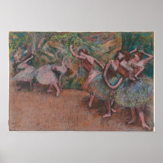 Edgar Degas | Balletsceen Poster (Voorkant)