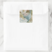 Edgar Degas | Bath Vierkante Sticker (Tas)