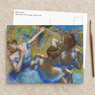 Edgar Degas - Blauwe Danseressen Briefkaart