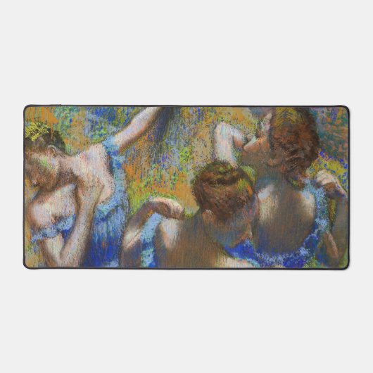 Edgar Degas - Blauwe Danseressen Bureaumat (Voorkant)
