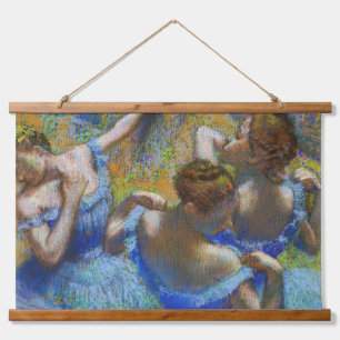 Edgar Degas - Blauwe Danseressen Hangend Wandkleed