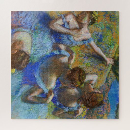 Edgar Degas - Blauwe danseressen Legpuzzel (Horizontaal)